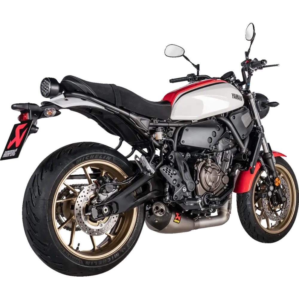 AKRAPOVIC Racing Line Exhaust System - Titanium - Yamaha MT-07/XSR 700 S-Y7R8-HEGEHT/1