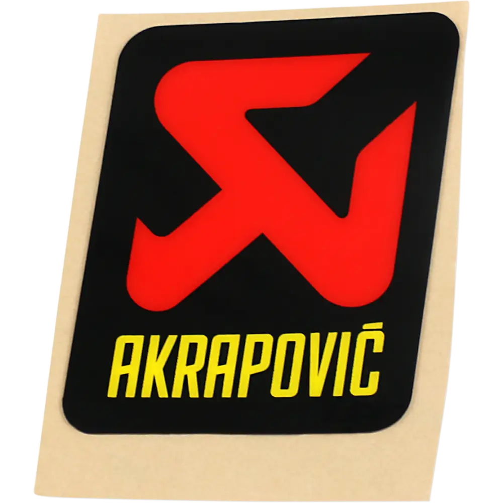 AKRAPOVIC Replacement Sticker P-VST4PO