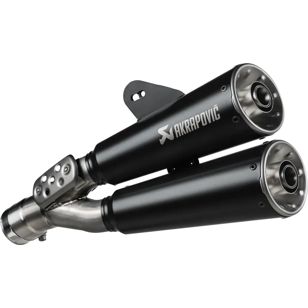 AKRAPOVIC Slip-On Line Muffler - Black S-B12SO25-HISSSBL