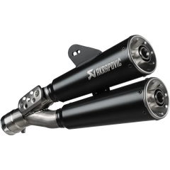 AKRAPOVIC Slip-On Line Muffler - Black S-B12SO25-HISSSBL
