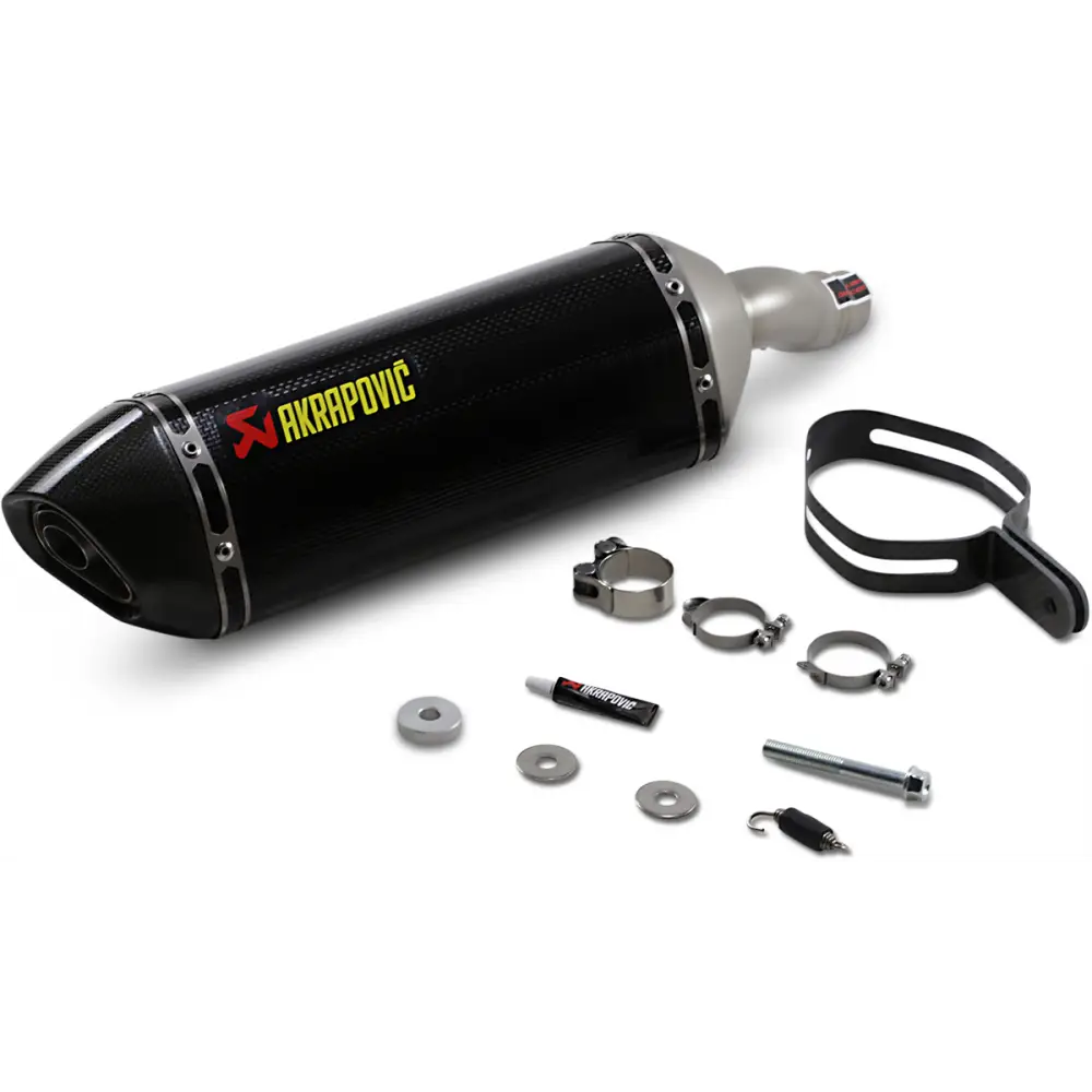 AKRAPOVIC Slip-On Line Muffler - Carbon Fiber S-K3SO1-ZC