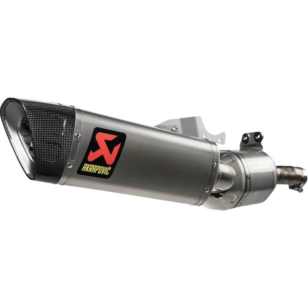 AKRAPOVIC Slip-On Line Muffler for BMW F 900 R & F 900 XR - Titanium S-B9SO2-HAPLT