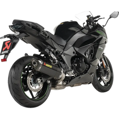 AKRAPOVIC Slip-On Line Muffler for Kawasaki Ninja 1000 SX & Ninja 1100 SX - Carbon Fiber S-K10SO32-HRC