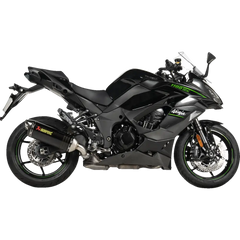 AKRAPOVIC Slip-On Line Muffler for Kawasaki Ninja 1000 SX & Ninja 1100 SX - Carbon Fiber S-K10SO32-HRC