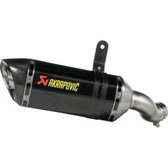 AKRAPOVIC Slip-On Line Muffler for Kawasaki Z900 S-K9SO11-HZC with Carbon Fiber Finish