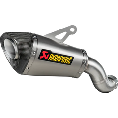 AKRAPOVIC Slip-On Line Muffler for Kawasaki Z900 - Titanium - Part S-K9SO12-ASZT