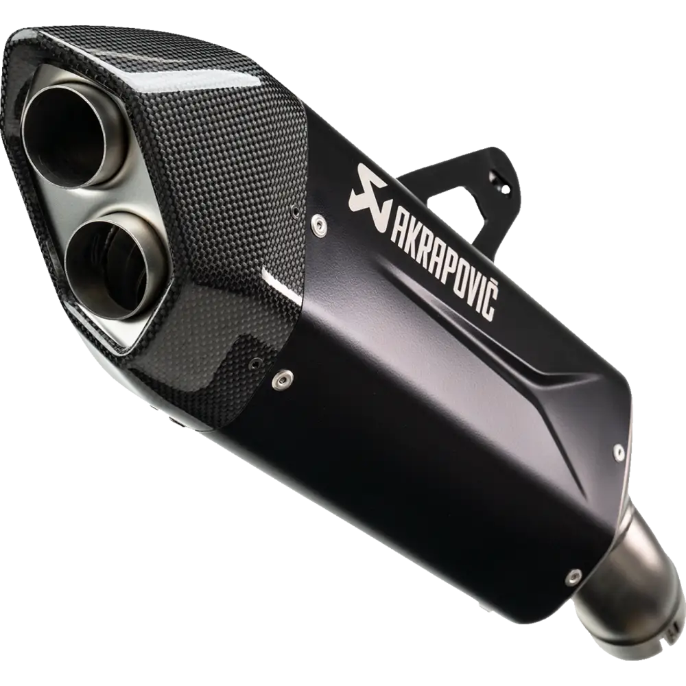 AKRAPOVIC Slip-On Line Muffler - Titanium - Black S-B13SO4-HJGTBL
