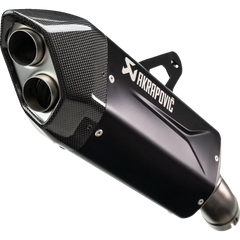 AKRAPOVIC Slip-On Line Muffler - Titanium - Black S-B13SO4-HJGTBL