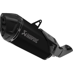 AKRAPOVIC Slip-On Line Muffler - Titanium - CRF1100L - Black S-H11SO4-HAFT