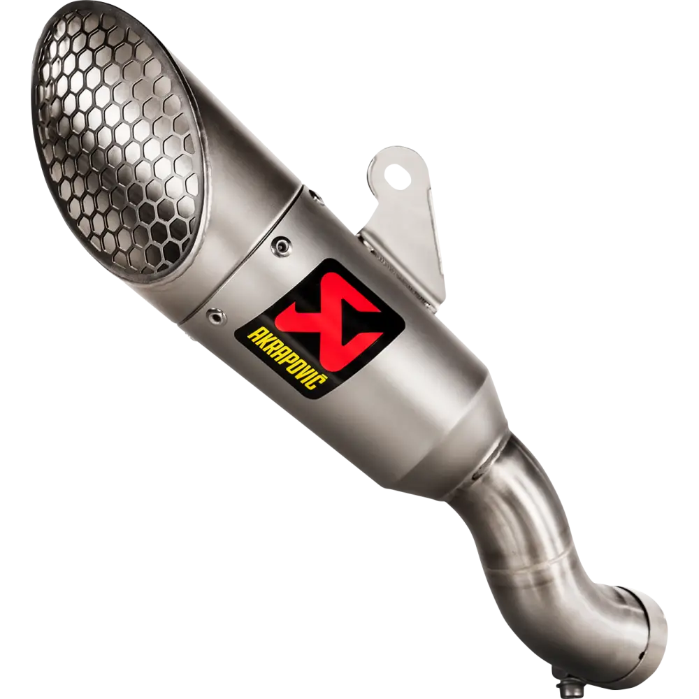 AKRAPOVIC Slip-On Line Muffler - Titanium End Cap S-Y3SO6-IVOSS