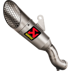 AKRAPOVIC Slip-On Line Muffler - Titanium End Cap S-Y3SO6-IVOSS