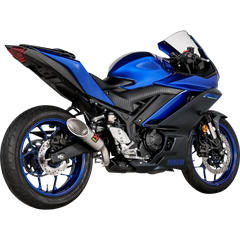 AKRAPOVIC Slip-On Line Muffler - Titanium End Cap S-Y3SO6-IVOSS