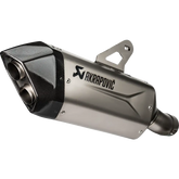 AKRAPOVIC Slip-On Line Muffler - Titanium - Silver S-B13SO4-HJGT