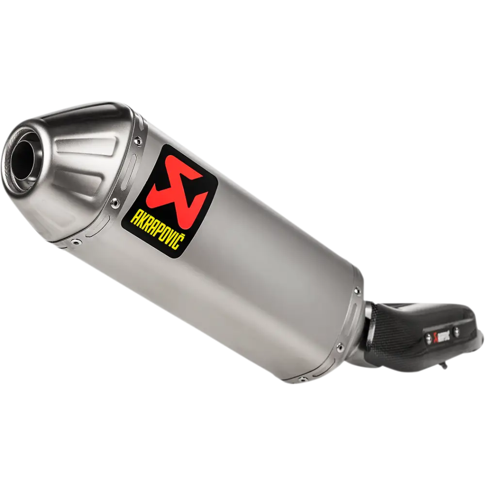 AKRAPOVIC Slip-On Line Muffler - Titanium - Tenere 700 S-Y7SO2-HFTT