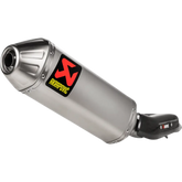 AKRAPOVIC Slip-On Line Muffler - Titanium - Tenere 700 S-Y7SO2-HFTT