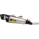 AKRAPOVIC Slip-On Line Mufflers for BMW K 1600 GT & GTL - Titanium, Part S-B16SO5-HZAAT