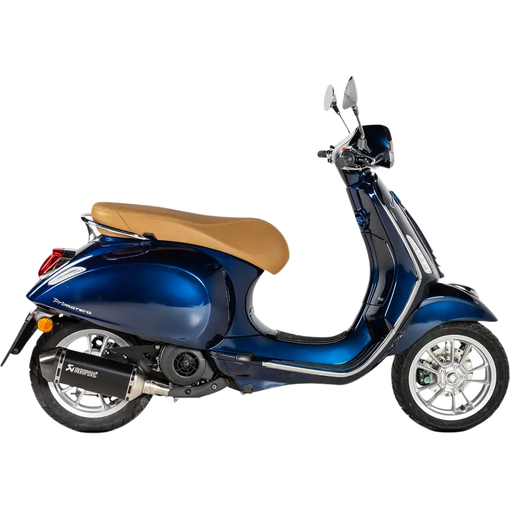 AKRAPOVIC Slip-On Scooter Muffler - Stainless Steel S-VE125SO3-HZBL