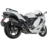 AKRAPOVIC Slip-On Series Muffler - Titanium/Carbon Fiber - Black S-S13SO4-HRAATBL