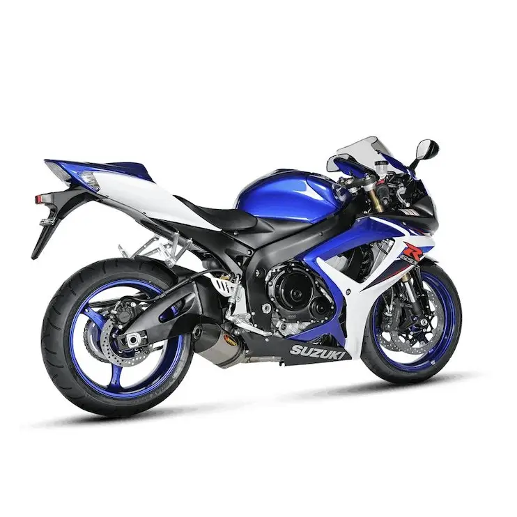Akrapovič Suzuki GSXR 600 / GSXR 750 Carbon Fiber Slip-On Exhaust | 2006-2007 - E X Haust Group