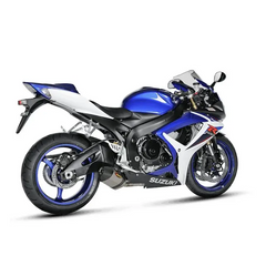 Akrapovič Suzuki GSXR 600 / GSXR 750 Carbon Fiber Slip-On Exhaust | 2006-2007 - E X Haust Group