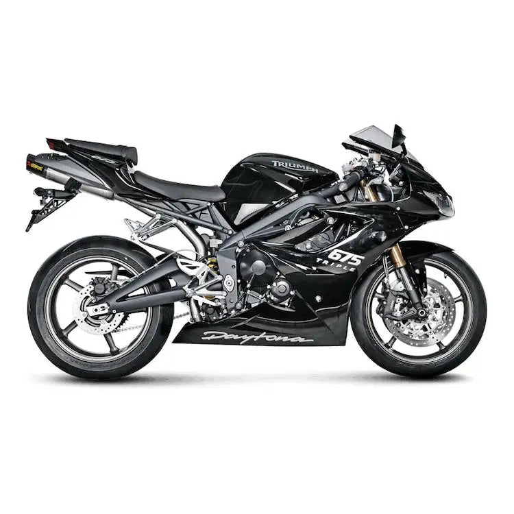 Akrapovič Triumph Daytona 675 / 675R Titanium Slip-On Exhaust | 2006-2012 - E X Haust Group