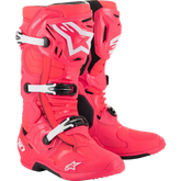 ALPINESTARS Tech 10 Boots - Diva Pink/White - US 8 2010020-3812-8
