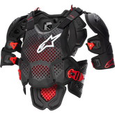 ALPINESTARS A-10 v2 Full Roost Guard - Black/Red - XL/2XL 6700523-1431XL2