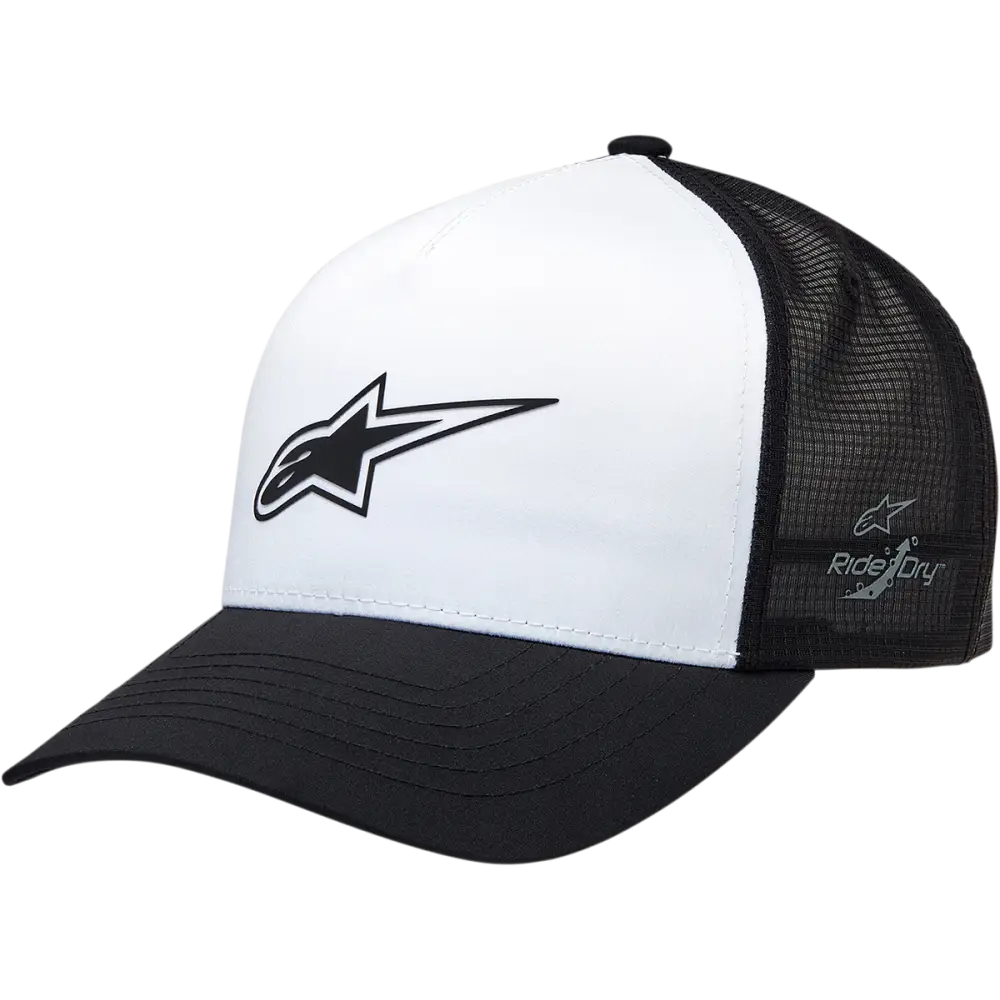 ALPINESTARS Advantage Tech Trucker Hat - Black/Black - One Size 1212811601010OS