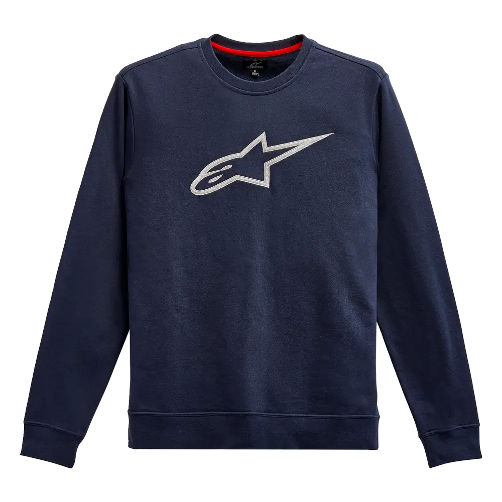 ALPINESTARS Ageless Crew Fleece - Navy/Grey - Medium 1212513227011M