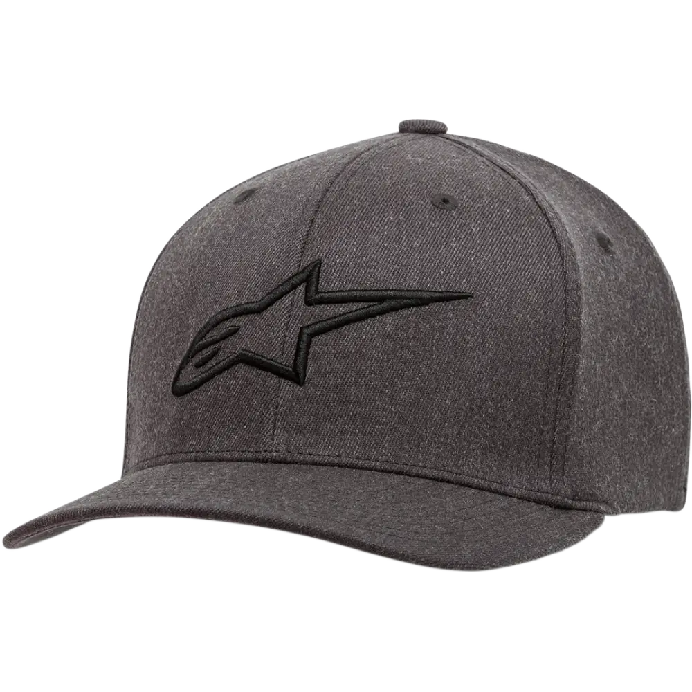 ALPINESTARS Ageless Curve Hat - Heather Charcoal/ Black - Small/Medium 1017810101910SM