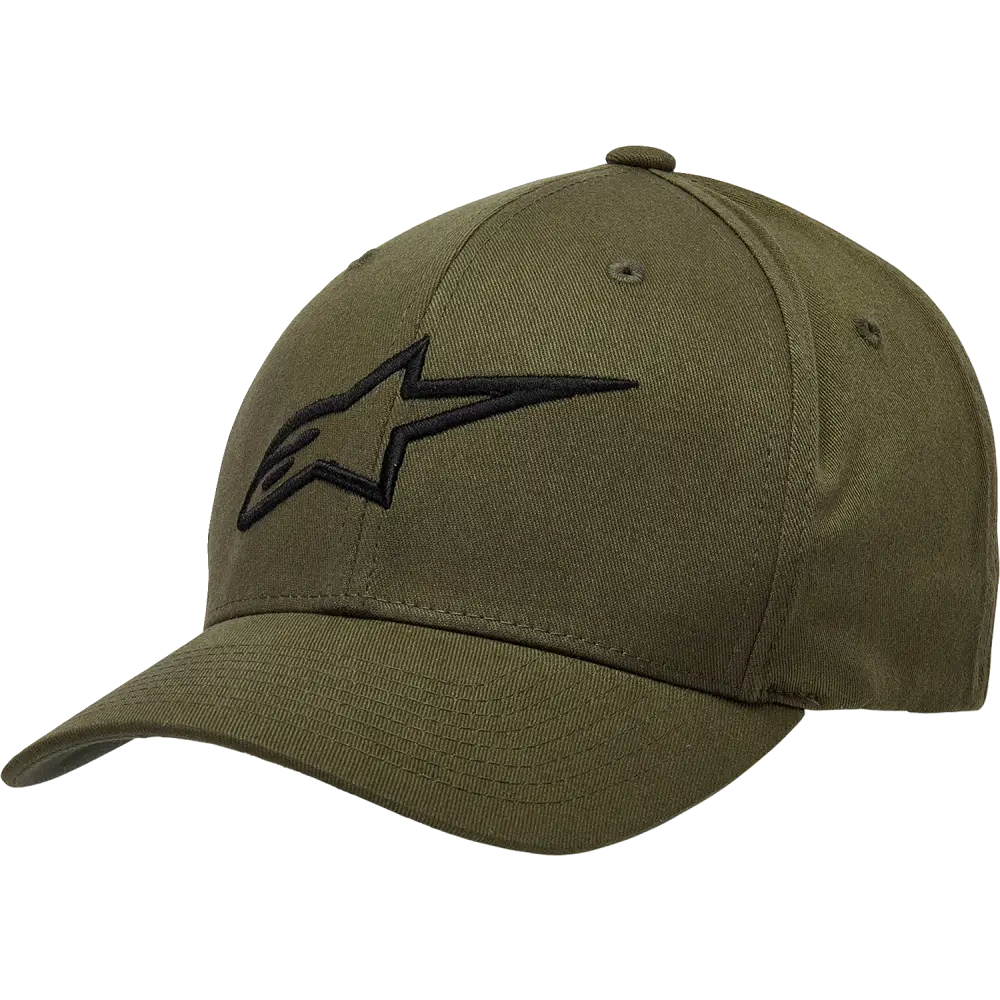 ALPINESTARS Ageless Curve Hat - Military/Black - Small/Medium 1017810106910SM