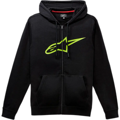 ALPINESTARS Ageless II Zip Hoodie - Black/Green - Large 1038530521060L