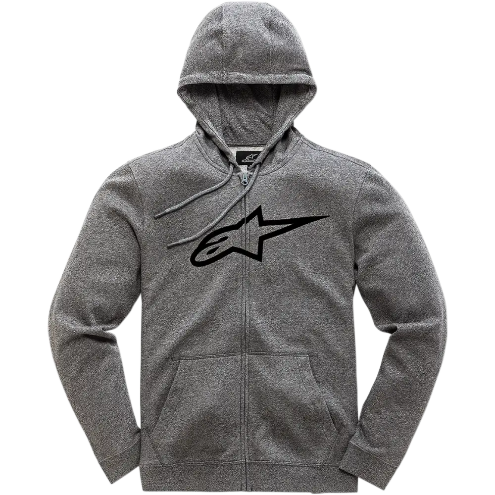 ALPINESTARS Ageless II Zip Hoodie - Heather Gray/Black - 2XL 10385305211262X