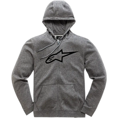 ALPINESTARS Ageless II Zip Hoodie - Heather Gray/Black - Medium 1038530521126M