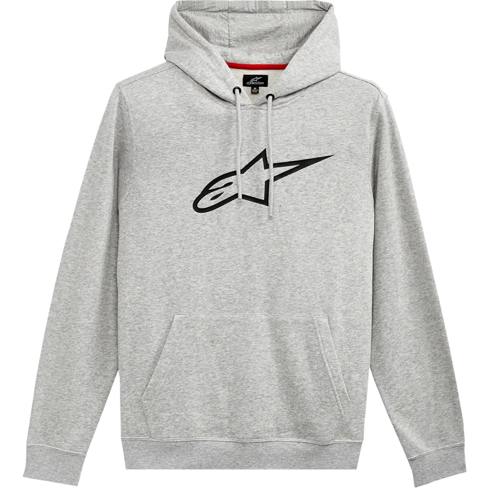ALPINESTARS Ageless Pullover Hoodie - Heather Gray/Black - Large 1212-513201126L