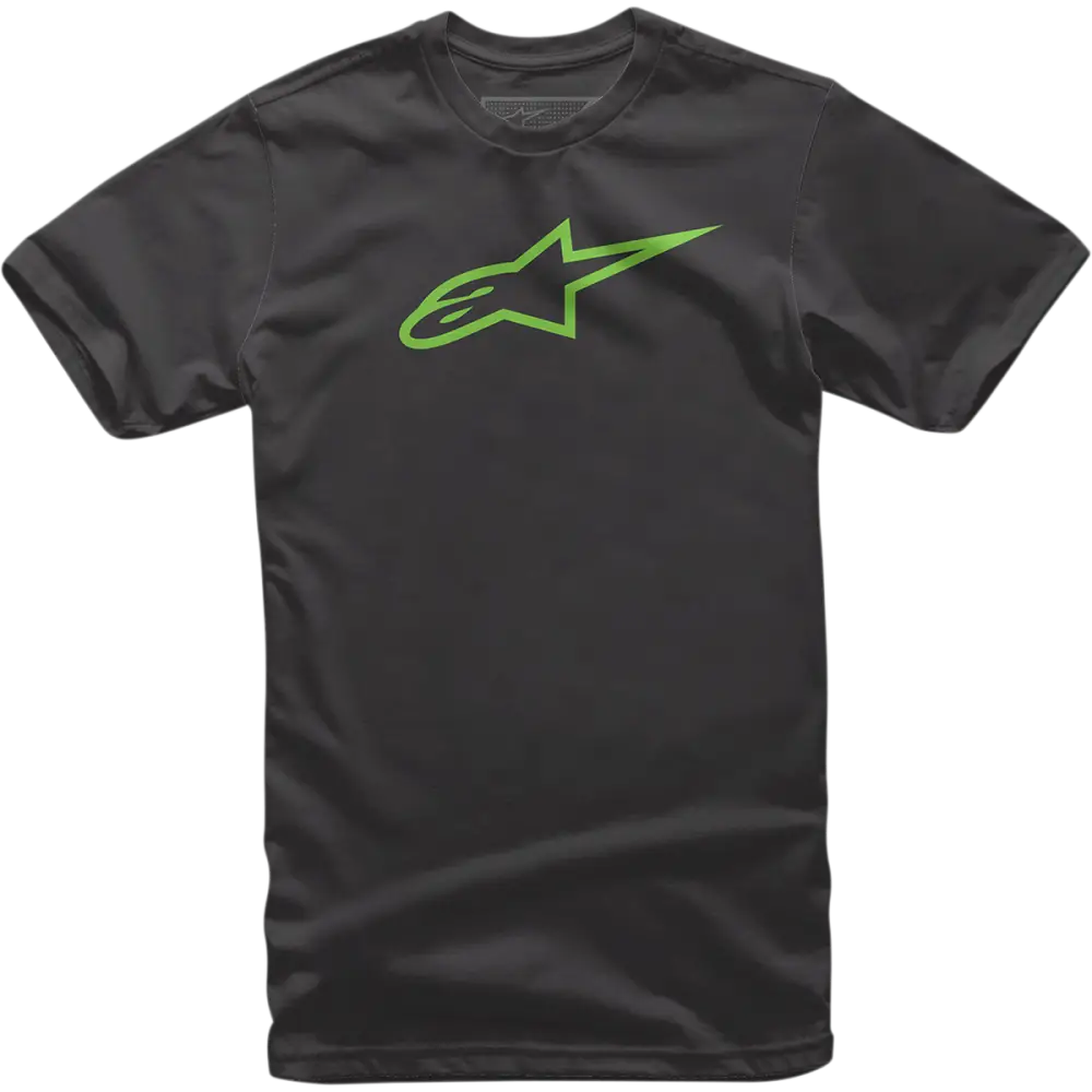 ALPINESTARS Ageless T-Shirt - Black/Green - Medium 1032720301060M
