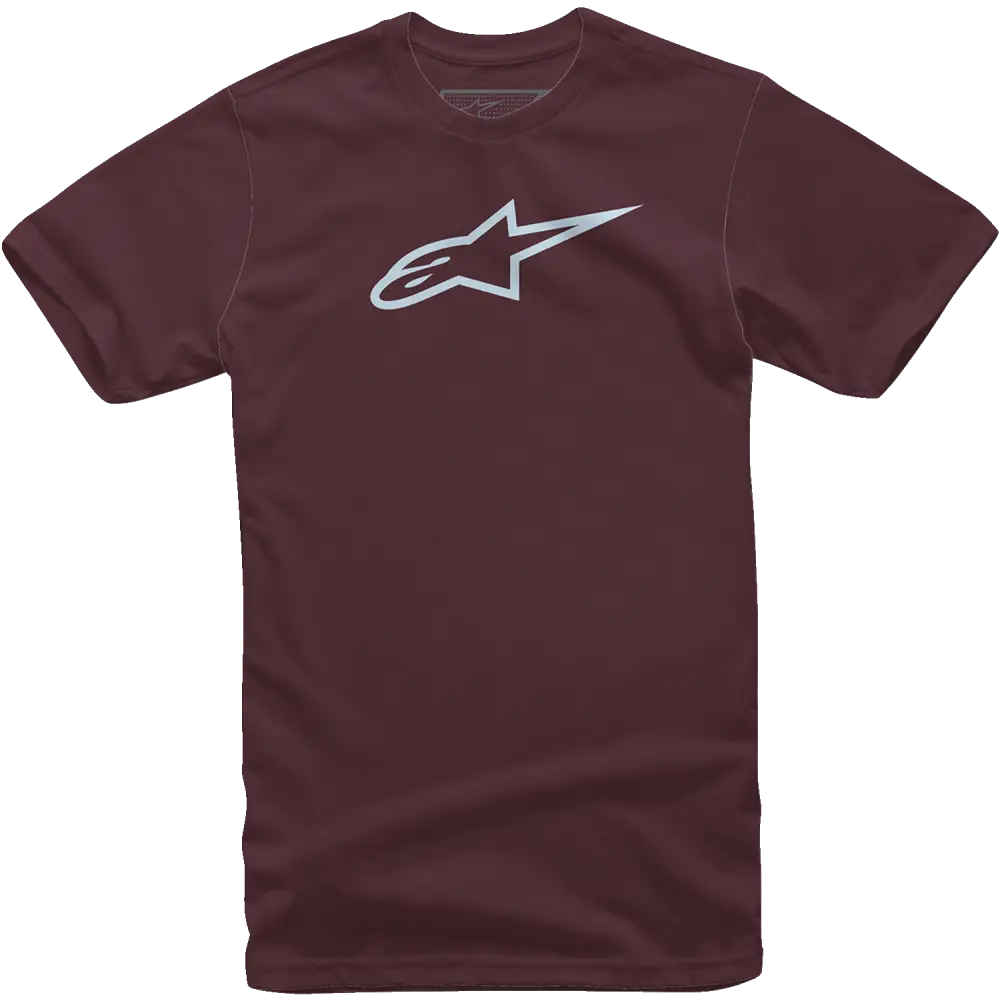 ALPINESTARS Ageless T-Shirt - Maroon/Mist - Medium 1032720309067M
