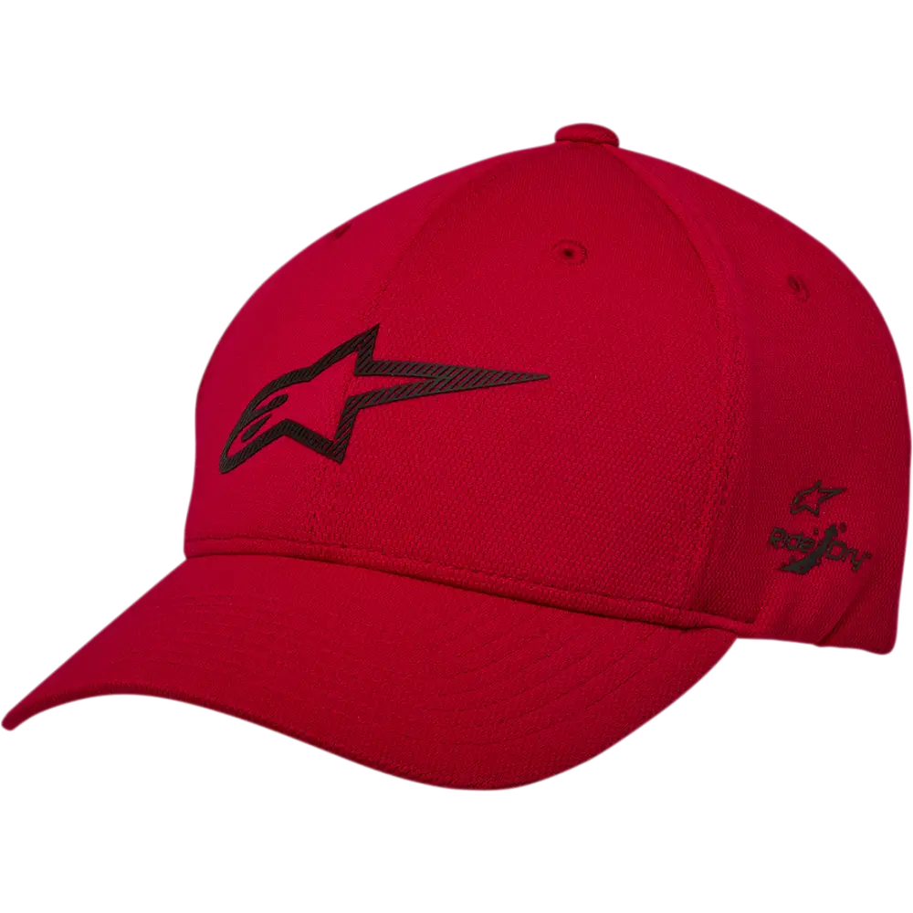 ALPINESTARS Ageless Velo Tech Hat - Red - One Size 12308100230-OS