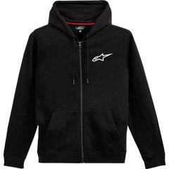 ALPINESTARS Ageless Zip Hoodie - Black/White - Large 1212-536001020L