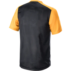ALPINESTARS Alps 4.0 V2 Short-Sleeve Jersey - Black/Tangerine/White - Large 1765922-1402-LG