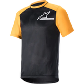 ALPINESTARS Alps 4.0 V2 Short-Sleeve Jersey - Black/Tangerine/White - 2XL 1765922-1402-2X