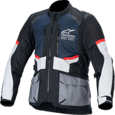 ALPINESTARS Andes Air Drystar? Jacket - Deep Blue/Black/Ice Gray - 2XL 3207924-7029-2X