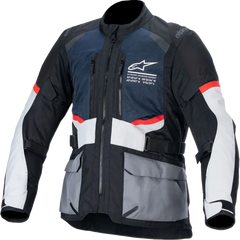 ALPINESTARS Andes Air Drystar? Jacket - Deep Blue/Black/Ice Gray - 2XL 3207924-7029-2X