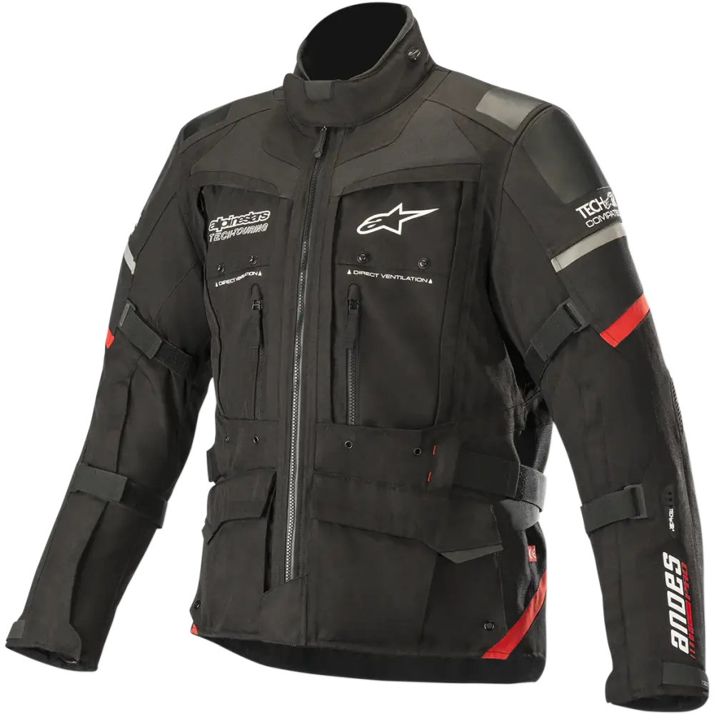 ALPINESTARS Andes Pro Drystar Jacket - Black/Red