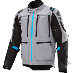 ALPINESTARS Ardent 3in1 Adventure Touring Jacket - Gray/Black/Blue - Large 3204423-9117-L