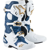 ALPINESTARS Arlington LE Tech 10 Boots - White/Blue/Gold - US 11 2010020-262-11