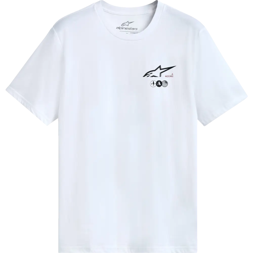 ALPINESTARS Asym CSF T-Shirt - White - Medium 1215-72270-20-M
