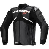 ALPINESTARS Atem v5 Leather Jacket - Black/White - US 40 / EU 50 3106524-12-50