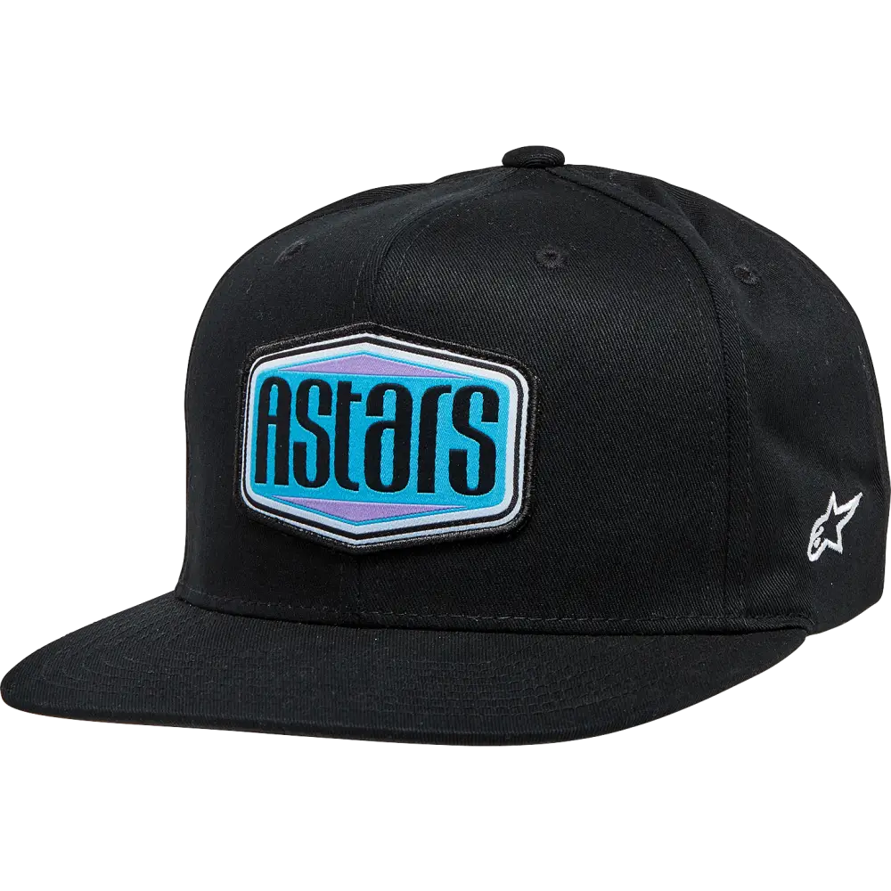 ALPINESTARS Belvedere Flat Bill Hat - Black - One Size 1232-81050-10