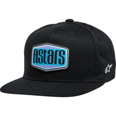 ALPINESTARS Belvedere Flat Bill Hat - Black - One Size 1232-81050-10